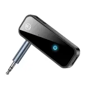 3.5mm Bluetooth Transmitter & Receiver - Wireless AUX Adapter for Car, PC, Headphones, TV, Speakers