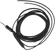BRIGHTFUFU 1Pc DIY Earphone Cable with Volume Control Function Headphone Wire Compatible with iPhone and for Custom Headphone Projects