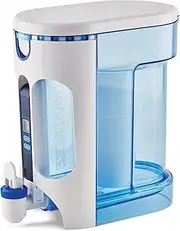[ZeroWater] 12-Cup Ready-Read 5-Stage Water Filter Pitcher with Instant Read Out - 0 TDS for Improved Tap Water Taste - NSF Certified to Reduce Lead, Chromium, and PFOA/PFOS