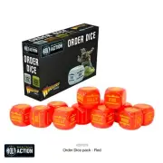 Warlord Games Bolt Action: Orders Dice Pack - Red WLG 402616016