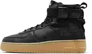 [Nike] Grade School SF AF1 MID Black (5.5 M US)