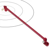 320mm/550mm/12inch Woodworking Scribing Gauge Center Finder Ruler Lengthening Aluminum Alloy Scribing Circle Ruler Woodw