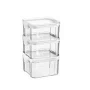 Argon Food Containers - 460ml - White - Pack Of 3
