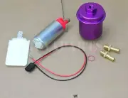 255LPH In-Tank Fuel Pump &PURPLE Cleanable Filter Kit for 1988-2000 Honda Civic (for: Honda)