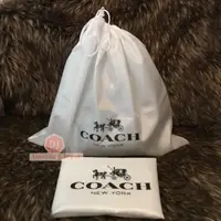 在飛比找蝦皮購物優惠-蔻馳 Db Coach 緞面防塵袋抽繩袋蓋防塵袋品牌緞面 C