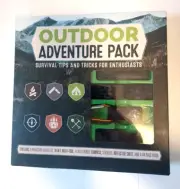 Outdoor Adventure Pack (For Kids) Book, Accessories & Multi-tool, Compass -NEW