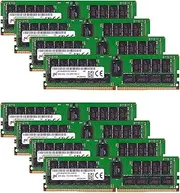 Micron Memory Bundle with 256GB (8 x 32GB) DDR4 PC4-21333 2666MHz RDIMM (8 x MTA36ASF4G72PZ-2G6E1), Dual Ranked Registered ECC Memory