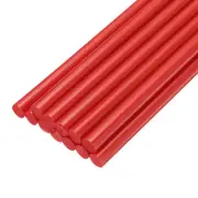 12pcs Mini Hot Glue Sticks for Glue Gun 0.27-inch x 8-inch Red