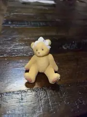 Avon Cherished Teddies Mini Bear Figurine