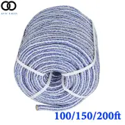 3/4" Arborist Tree Climbing Rope 20000Lbs 24 Strand Braided Polyester Rope