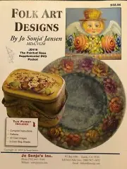 Tole Painting MEGA Pattern Packet: The Painted Rose by Jo Sonja Jansen