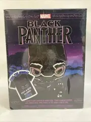 FUNKO POP! Black Panther Wakanda Forever Bobble-Head & T-shirt Box Large