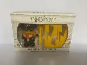 Harry Potter Collectable Egg Cup & Toast Cutter Set Wizarding World