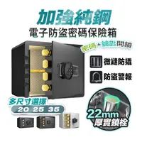 在飛比找PChome24h購物優惠-【FJ】電子密碼防盜防火保險箱CK9(小款20L)