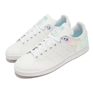 adidas 休閒鞋 Stan Smith J 白 炫彩 小白鞋 女鞋 大童鞋 運動鞋 【ACS】 H05849