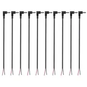 (10 Pack) Replacement 3.5mm x 1.35mm 90 Degree Right Angle DC Male Plug4577