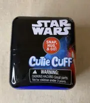 Disney Star Wars Cutie Cuff, Snap-Hug-Go Slap Wristband Plush NEW Factory Sealed
