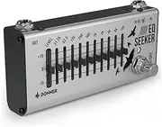 Donner EQ Seeker Ten Band Equalization Guitar Effect Pedal True Bypass