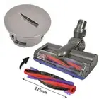 Replacement Roller Brush & End Cap Cover For Dyson V6 Animal Fluffy SV03 Parts