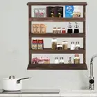 4 Layer Spice Rack Organizer Wall Mounted Kitchen Spice Seasoning Saver Holder