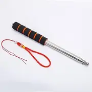 Stainless Steel Telescopic Flagpole - Handheld Flag Pole for Tour Guide, Banner, and Teaching Pointer Stick