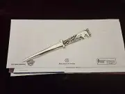antique paper knife Native American Navajo Handmade Sterling Silver 45g