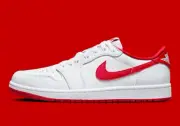 Nike Air Jordan 1 Retro Low OG 2023 White University Red CZ0790-161 sz 11.5 Men