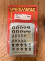 Warhammer Chaos Dwarf Transfer Blister Sealed Rare NOS OOP