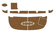 2006 Sea Ray Sundancer 320 Swim Platform Pad Boat EVA Teak Flooring Mat
