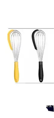 Spatula With Rubber Scraper
