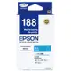 EPSON T188 C 藍色 原廠盒裝墨水匣 T188250