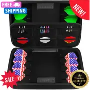 Dart Case for 16 Steel Tip and Soft Tip Darts Storage Holder for Tips and Flight