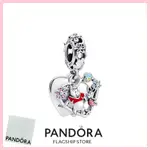 [免稅] PANDORA JEWELRY 100% 正品 S925 純銀手鍊吊飾吊墜 792214C01 迪士尼小熊維尼