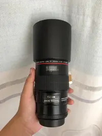 在飛比找Yahoo!奇摩拍賣優惠-佳能 ef 100mm f2.8 is 紅圈單反防抖微距鏡頭