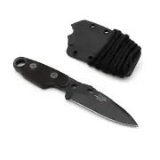 FOX Knives Compso - Modern Fixed Neck Knife+Kydex Sheath - Bohler N690/G10 Black