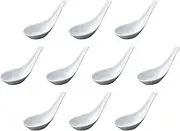 Set of 10 White Deep Mouth Tray [5.1 x 2.0 x 0.7 inches (12.9 x 5.1 x 1.9 cm) | Setomonohonpo