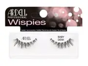 Lot 4 Pairs GENUINE ARDELL Baby Demi Wispies Black False Eyelashes Wispy Lashes