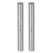 2pcs Go No-Go Plug Gage 6.36mm Gauge Dia Gcr15 Bearing Steel 0.001mm Precision