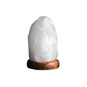 Himalayan White Rock Salt Lamps Natural