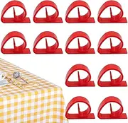 Table Cloth Clips | Tablecloth Holder Grips,Portable Picnic Table Grips for Picnics, Weddings, Graduation