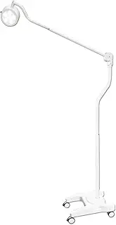 Medical Exam Lamp, LED Surgical Light, Dental Lamp, Mobile Medical Gynecological Examination Light, Shadowless Light Lamp with Mobile Base & Wheels