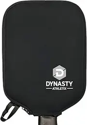 Dynasty Athletix Pickleball Paddle Cover - Pickleball Paddle Case To Protect Your Racket - Neoprene Pickleball Covers For Paddles and Pickleball Ball Holder - Pickleball Paddle Sleeve Only
