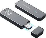 ElecGear USB Mini Enclosure for 2230/2242 SATA M.2 SSD, Serial ATA Aluminum Housing Case with Magnet Cap, 10Gbps Flash Drive Internal Memory Stick Card Reader (NG-2242A)