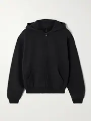 [SKIMS] SKIMS - Classic Zip Up Hoodie - Onyx - Black - 3XL 3XL Black