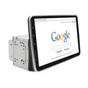 Double 2DIN 10.1'' Android 9.1 HD Touch Screen Car Stereo Radio GPS Wifi1+16GB (for: Peugeot)