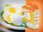 EGGIES Hard Boiled Egg Cooker SIX Plastic Cookers + Yolk Separator New