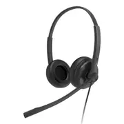 Yealink UH34 USB Wired On-Ear Headset - Teams Certified 1-Mic Noise Cancellation / In-Line Controls [1308043]