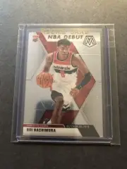 RUI HACHIMURA 2019-20 Mosaic NBA DEBUT SILVER PRIZM RC Panini Wizards #275