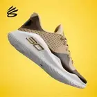 NEW Under Armour Curry 4 Low FloTro Curry Camps Brown 3026621-700 Men 10 Shoes