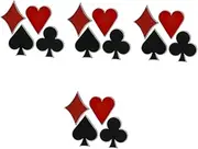 [WESIEVYA] 4sets Pins Aesthetic Pins for Backpacks Metal Brooch Suit Brooch 4pcs*4